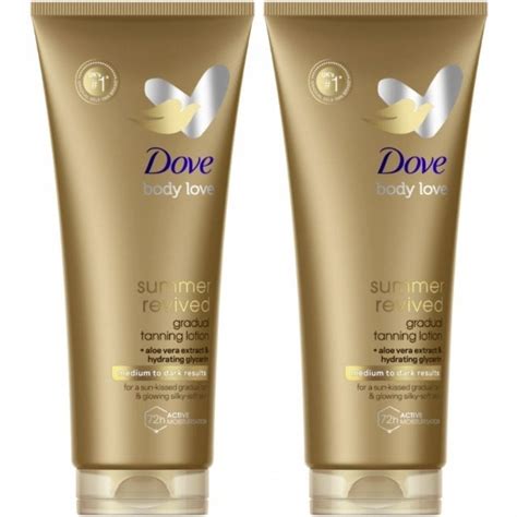 dove body tan.